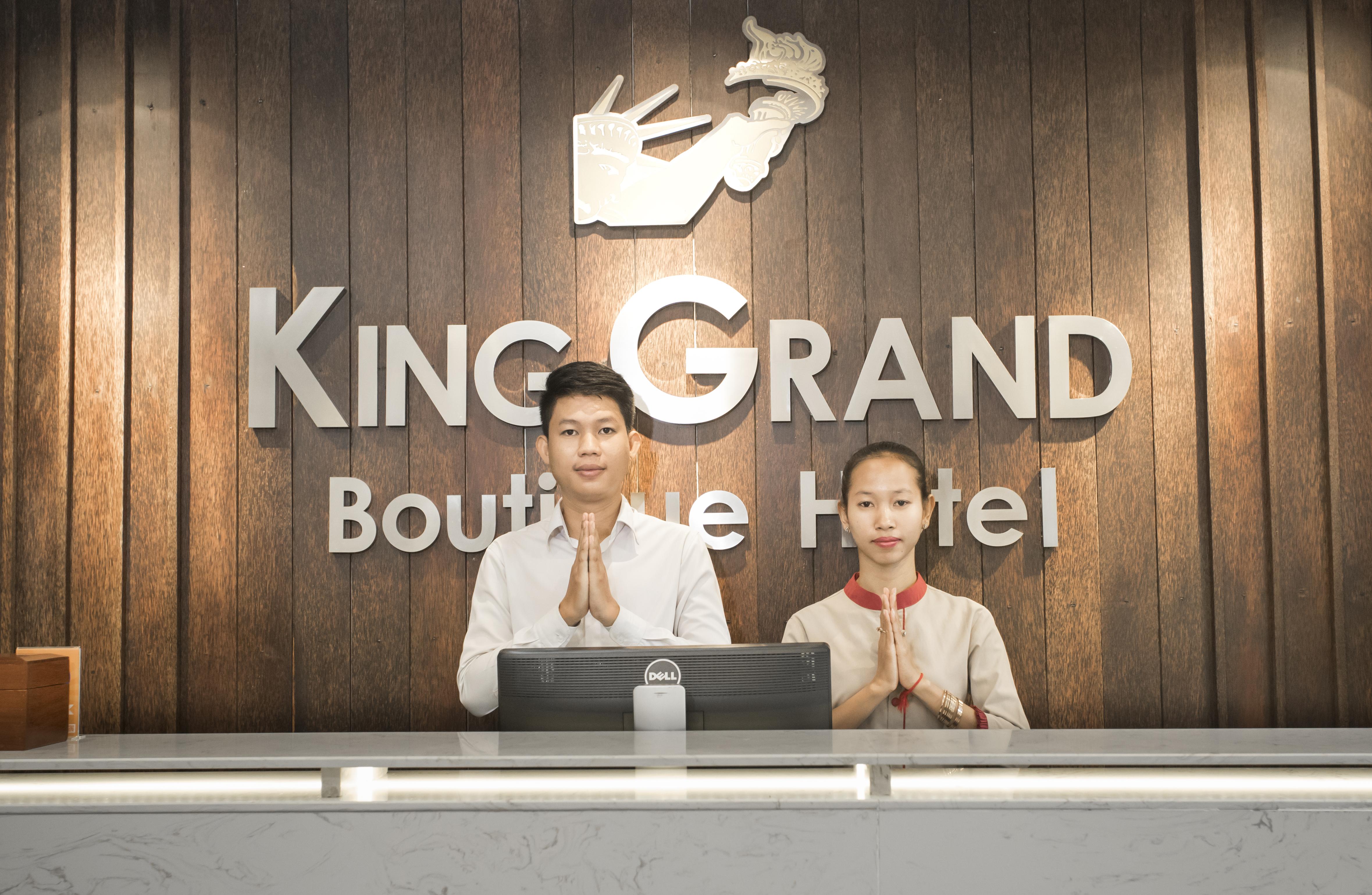 King Grand Boutique Hotel Phnom Penh Zewnętrze zdjęcie