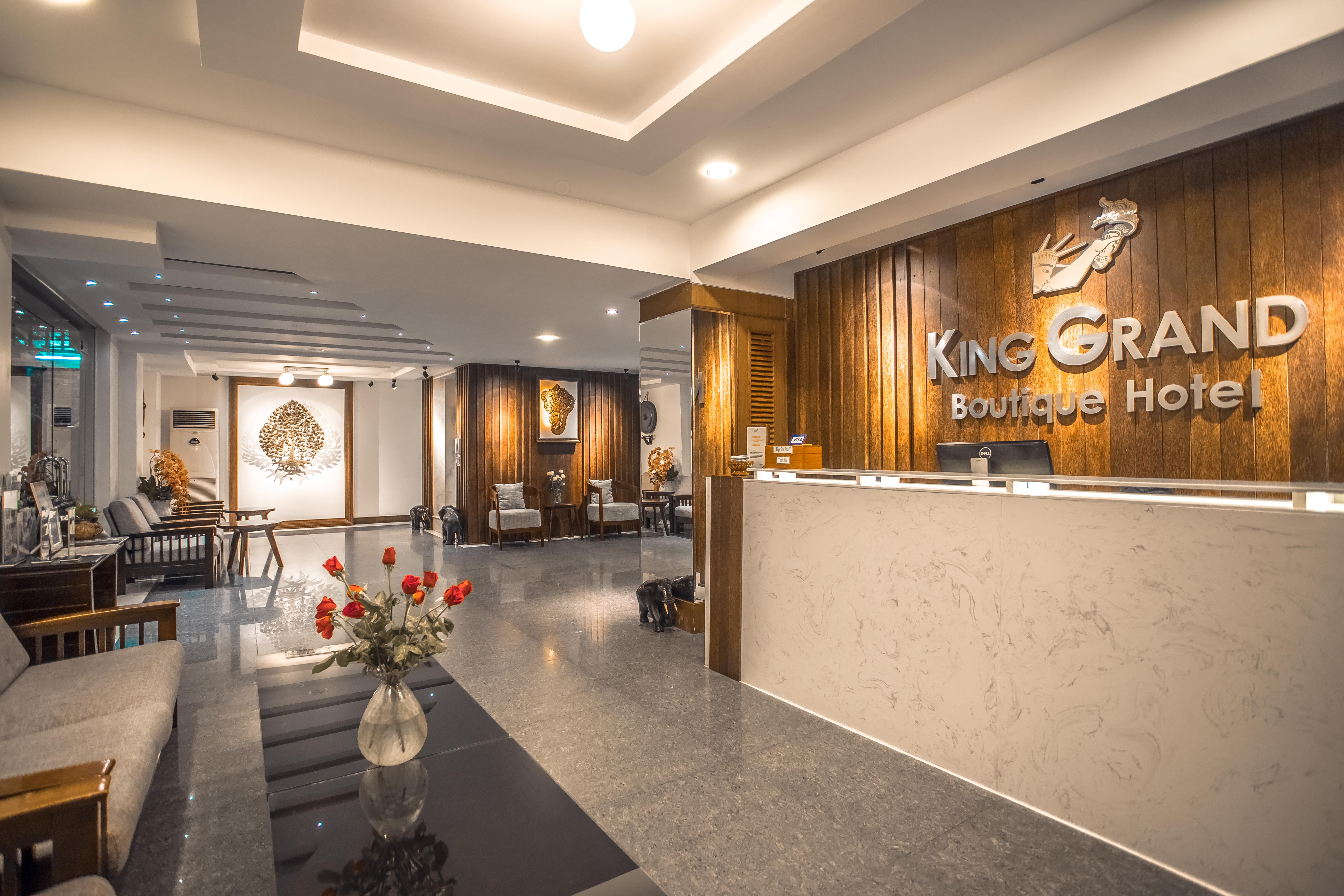 King Grand Boutique Hotel Phnom Penh Zewnętrze zdjęcie